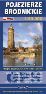 Opakowanie Pojezierze Brodnickie 1:50 000