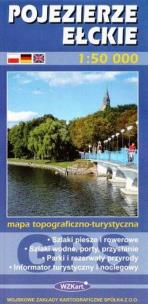 Opakowanie Pojezierze Ełckie mapa 1:50 000