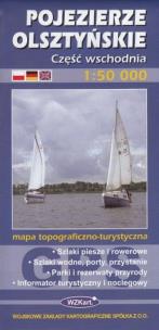 Opakowanie Pojezierze Olsztyńskie część wschodnia 1:50 000