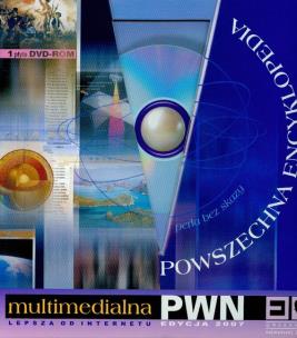 Opakowanie Powszechna Encyklopedia PWN edycja 2007 1XDVD