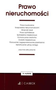 Okładka książki Prawo nieruchomości oraz ustawy towarzyszące