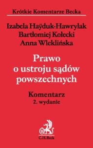 Okładka książki Prawo o ustroju sądów powszechnych Komentarz