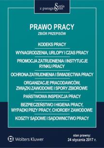 Okładka książki Prawo pracy Zbiór przepisów