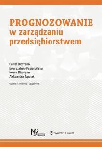 Okładka książki Prognozowanie w zarządzaniu przedsiębiorstwem