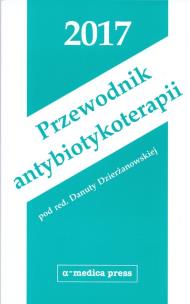 Okładka książki Przewodnik antybiotykoterapii 2017