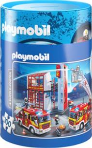 Opakowanie Puzzle 100 Skarbonka Playmobil