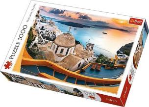 Opakowanie Puzzle 1000 Bajkowe Santorini TREFL