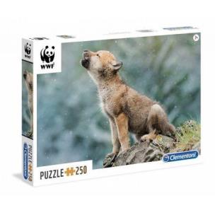 Opakowanie Puzzle 250 WWF Wilk