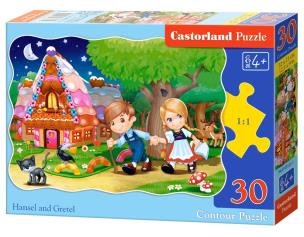 Okładka książki Puzzle 30 el.:Hansel and Gretel/ B-03532