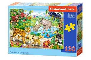 Opakowanie Puzzle Animals in the Jungle 120