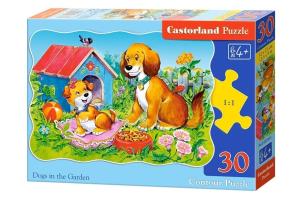 Opakowanie Puzzle Dogs in the Garden 30