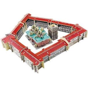 Opakowanie Puzzle Drewniany klasztor