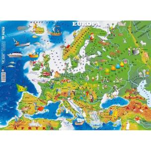 Opakowanie Puzzle Europa fizyczna