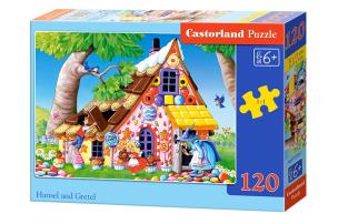 Puzzle Hansel and Gretel 120. Wydawca: Castorland. Multiszop.pl Opakowanie Puzzle Hansel and Gretel 120