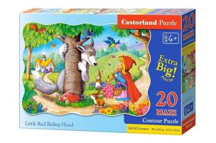Opakowanie Puzzle Maxi Konturowe:Little Red Riding Hood 20