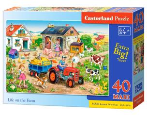 Opakowanie Puzzle Maxi Life on the Farm 40