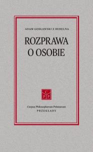 Okładka książki Rozprawa o osobie