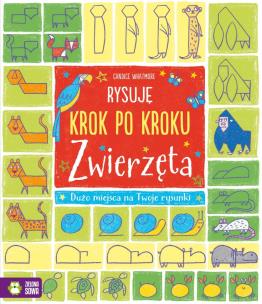 Okładka książki Rysuję krok po kroku. Zwierzęta