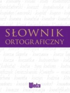 Okładka książki Słownik ortograficzny