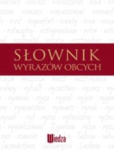 Okładka książki Słownik wyrazów obcych i trudnych