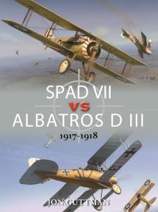 Okładka książki SPAD VII vs ALBATROS D III 1917-1918
