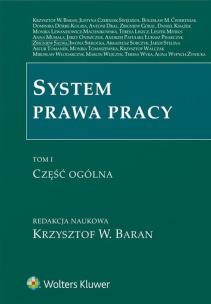 Okładka książki System prawa pracy