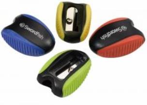 Opakowanie Temperówka Soft Grip 2 sztuki mix