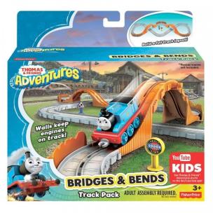 Okładka książki Tomek i Przyjaciele. Zestaw torów Mosty i zakręty