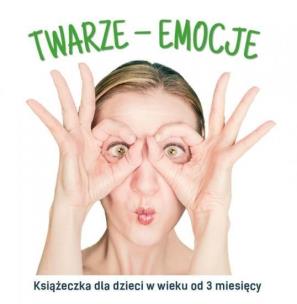 Okładka książki Twarze - emocje