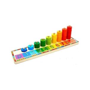 Opakowanie Układanka drewniana do nauki liczenia