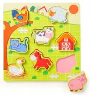 Opakowanie Układanka drewniana Farma