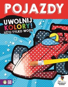 Okładka książki Uwolnij kolory Pojazdy