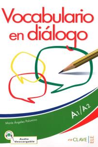 Okładka książki Vocabulario en dialogo książka +CD A1-A2