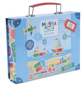 Opakowanie Walizeczka magnetyczna, motyw pojazdy, Tiger Tribe