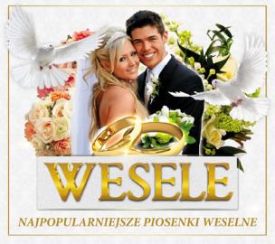 Okładka książki Wesele - najpopularniejsze piosenki weselne