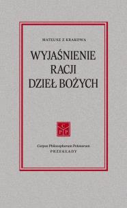 Okładka książki Wyjaśnienie racji dzieł Bożych
