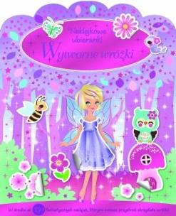 Okładka książki Wytworne wróżki. Naklejkowe ubieranki