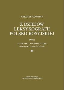 Okładka książki Z dziejów leksykografii polsko-rosyjskiej