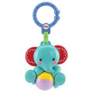 Okładka książki Zawieszka grzechotka. Wesoły słonik