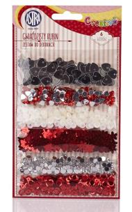 Opakowanie Zestaw do dekoracji-gwiaździsty rubin 335117005