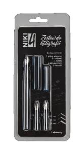 Opakowanie Zestaw do kaligrafii Niki 4 3-częściowy