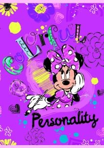 Opakowanie Zeszyt A4 w kratkę54 kartki Minnie