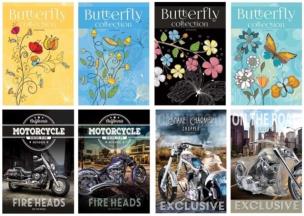 Opakowanie Zeszyt A5 w kratkę 48 stron  metalizowany