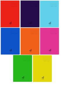 Opakowanie Zeszyt A5/80K kratka PP Trend (6szt)