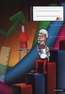 Opakowanie Zeszyt tematyczny A5 Matematyka w kratkę 60 kartek 5 sztuk