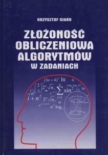 Okładka książki Złożoność obliczeniowa algorytmów w zadaniach