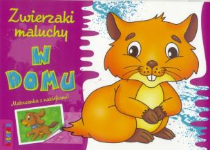 Okładka książki Zwierzaki i maluchy - w domu