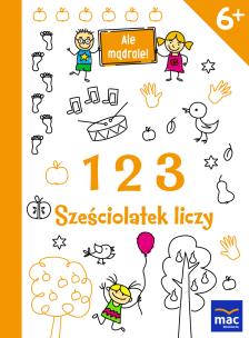 Okładka książki 123. Sześciolatek liczy