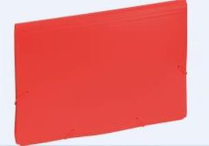 Opakowanie Aktówka z przekładkami 9112C czerwona EAGLE