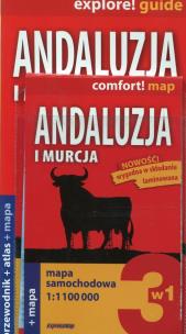 Opakowanie Andaluzja i Murcja 3w1 przewodnik atlas mapa